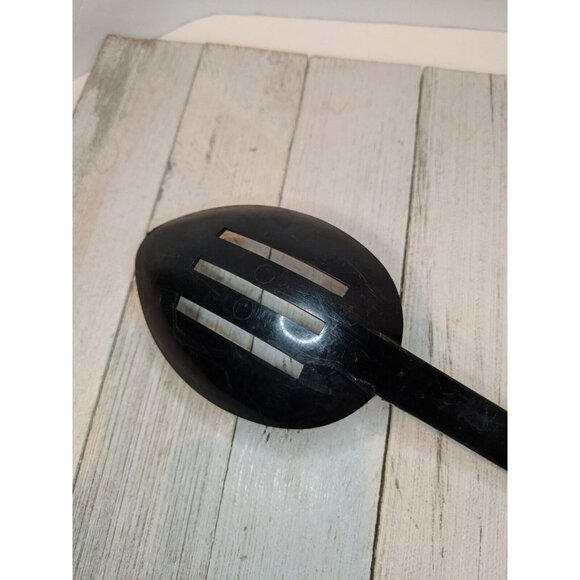 Oxo Good Grips Nylon Plastic Spoon Slotted Black Handle 12" - Picture 8 of 8